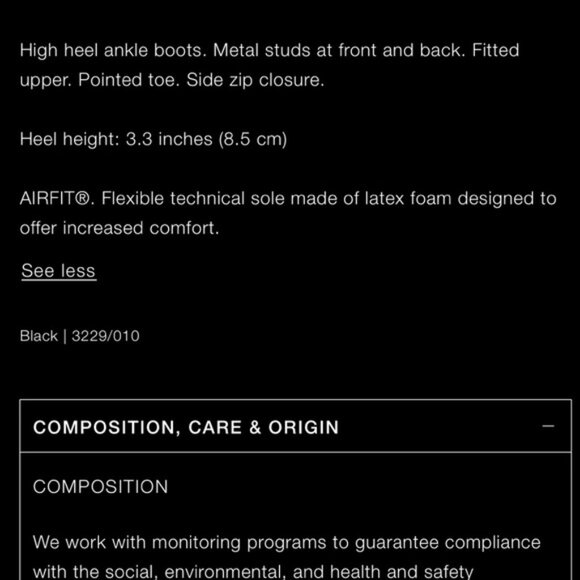 Zara Studded Heeled Ankle Boots studs Spiked Size 36 NEW - Picture 16 of 16